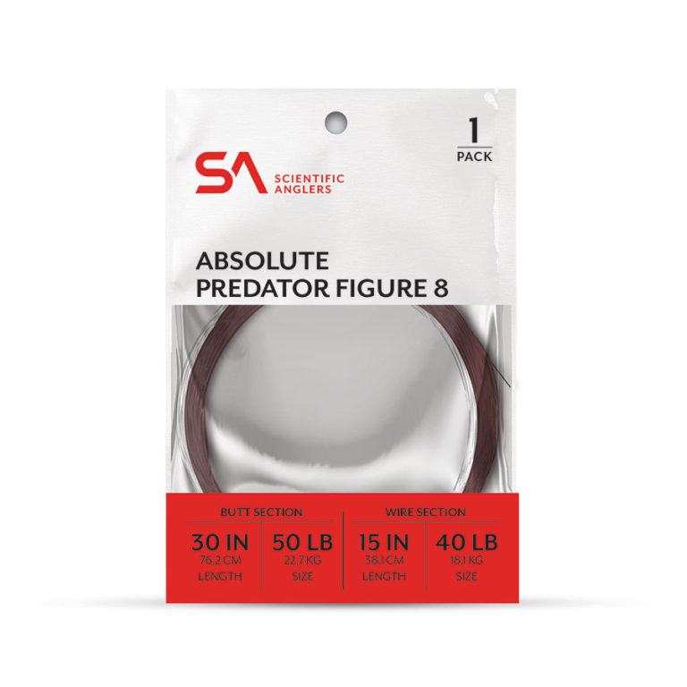 thumbnail image 2 of Scientific Anglers Absolute Salmon/Steelhead Leader 1-Pack 9' 20lb 2 of 12