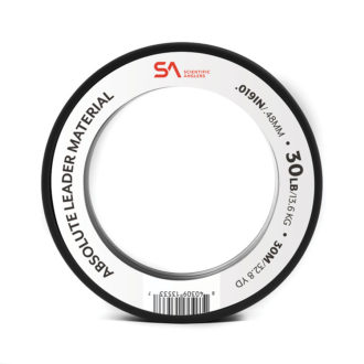 2 Scientific Anglers Mastery Series Clear Fly Fishing Tippet 3X 6lb  Saltwater