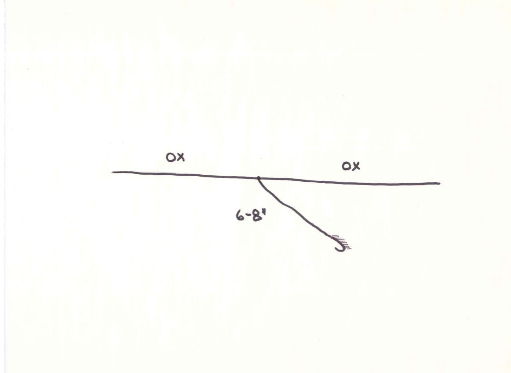 Currier Half Hitch 1 Half hitch diagram