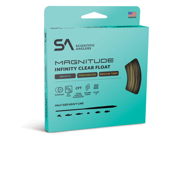 Scientific Anglers | Magnitude Smooth Infinity Clear Head Float – Linha de Mosca Flutuante de Alta Performance