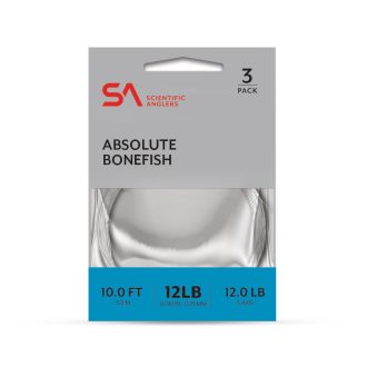 Absolute Bonefish Leader 3Pack 12lb.