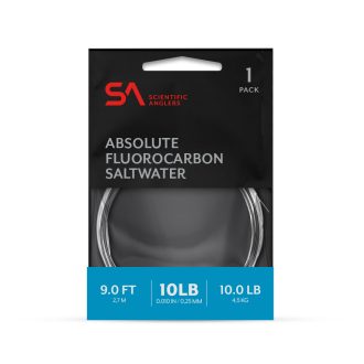 Absolute Fluorocarbon Saltwater Leader 10lb.
