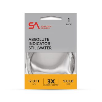 Absolute Indicator Stillwater Leader 12ft 3X