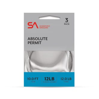 Absolute Permit Leader 3 Pack 12lb.