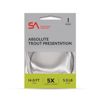 Absolute Trout Presentation Leader 14ft 5X