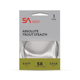 Absolute Trout Stealth Leader 5X