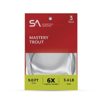 Mastery Trout Leader 3 Pack
